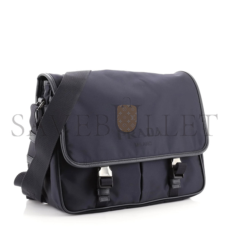 Pra*a logo messenger bag tessuto medium 2va768 (32*24*12cm)